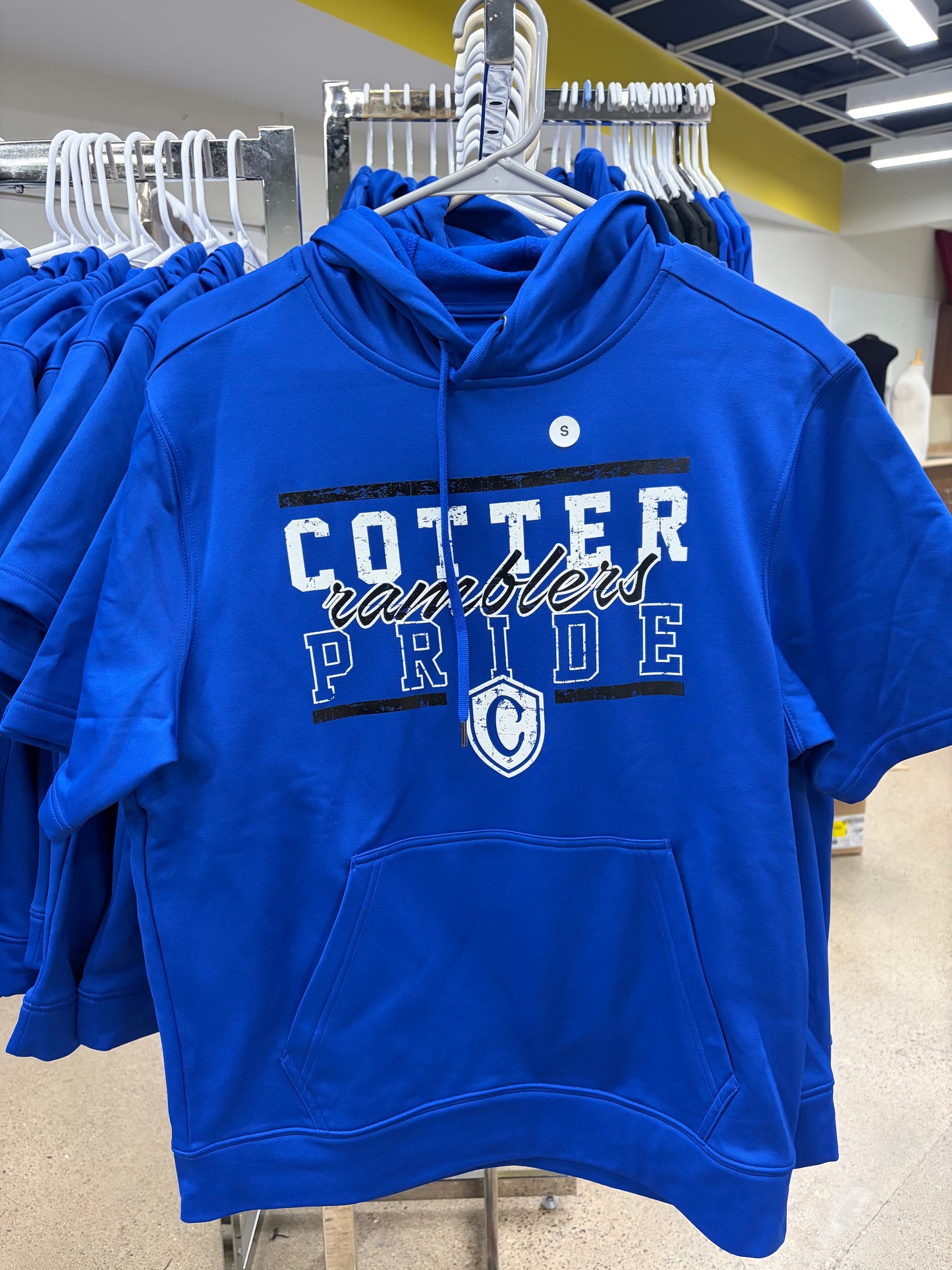 Short-Sleeve Hooded Sweatshirt