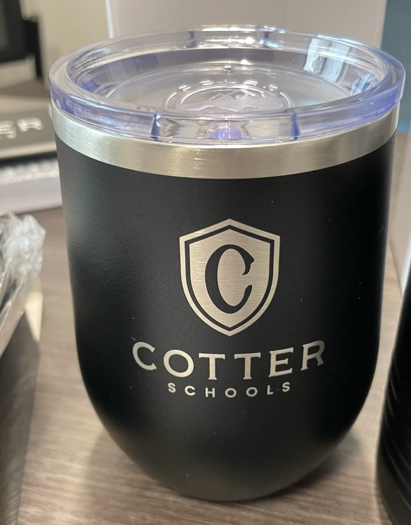 Black Stemless Wine Tumbler