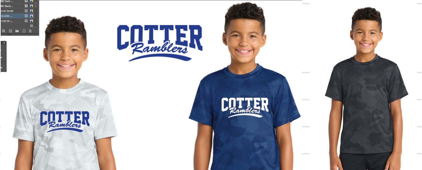 Moisture-Wicking Youth Tops