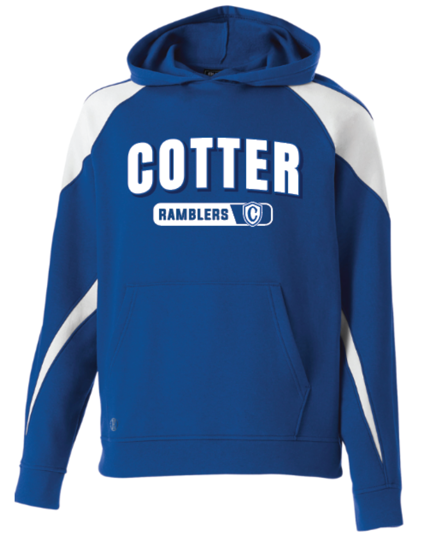 Two-tone hoodie