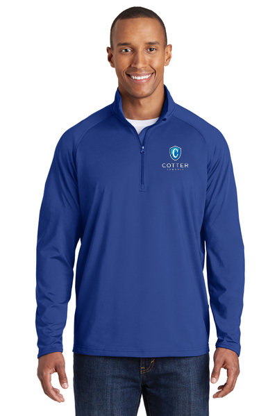 Dress Code: 1/4 Zip Moisture-wick shirt