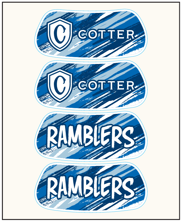 Cotter Ramblers Eye Black Packs