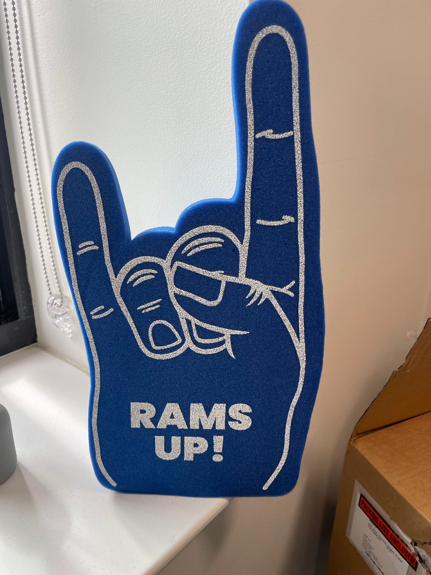 Rams Up! Foam Finger