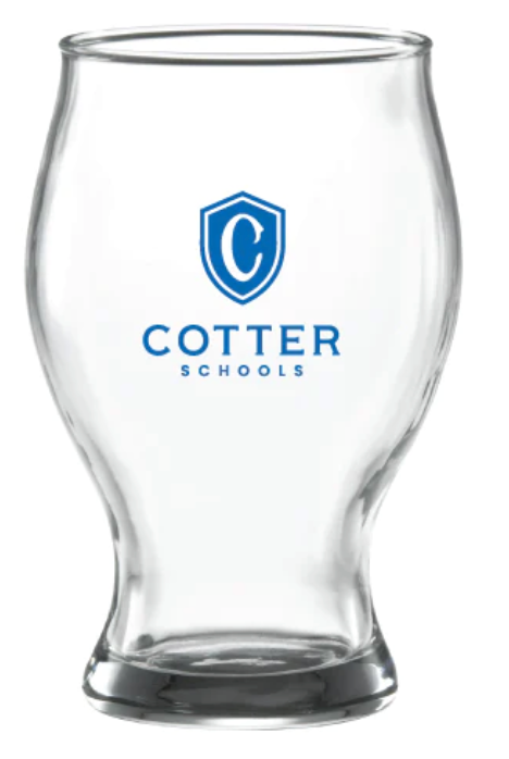 16-ounce Barlow Pilsner-style Cotter beer glass