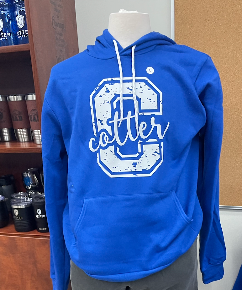 "C" Royal Blue Sweatshirt