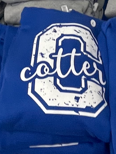 "C" Royal Blue Sweatshirt