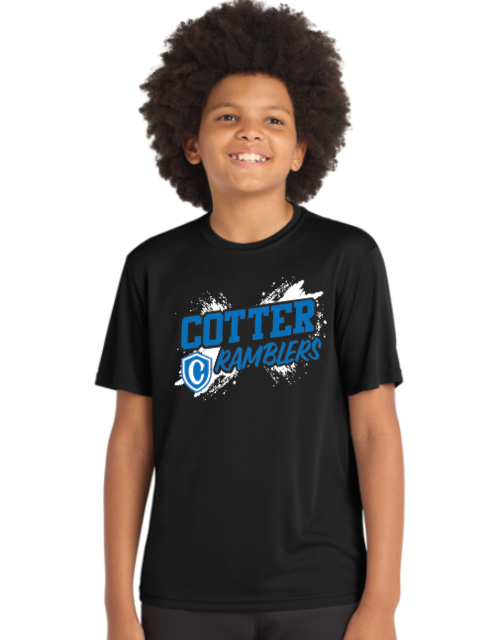 Black Cotter Ramblers Shirts