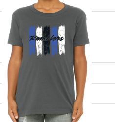 Grey with Tri-Color Logo