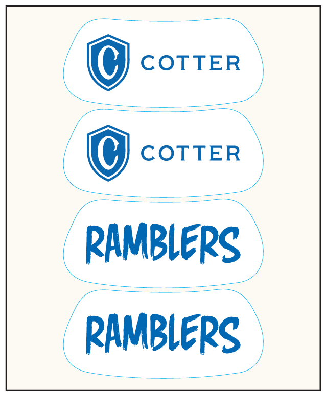 Cotter Ramblers Eye Black Packs