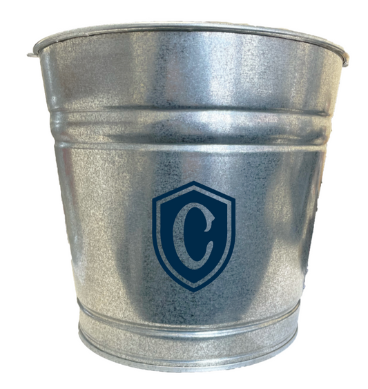 12-quart Cotter metal bucket